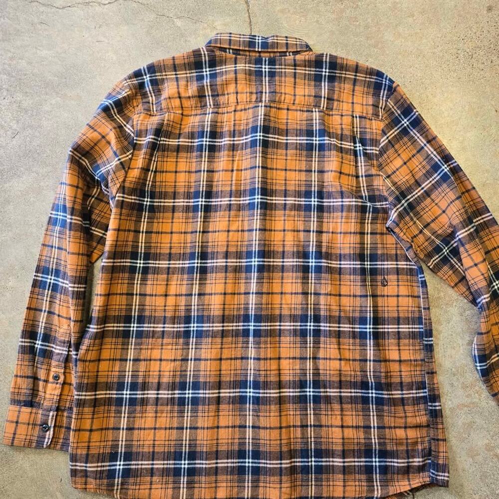 Volcom Caden Plaid Long Sleeve Flannel - New with tags ORP $65 Men's XXL - Picture 8 of 9
